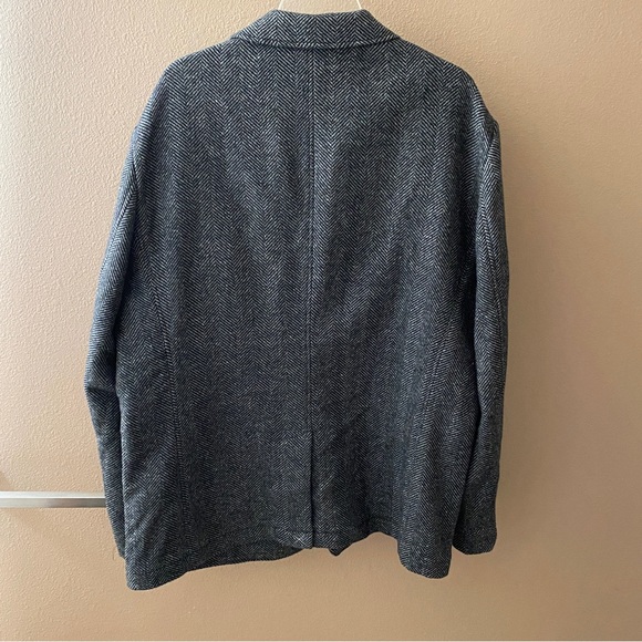 NWT Heavy Wool Blend Jacket express mens XL - Picture 2 of 10